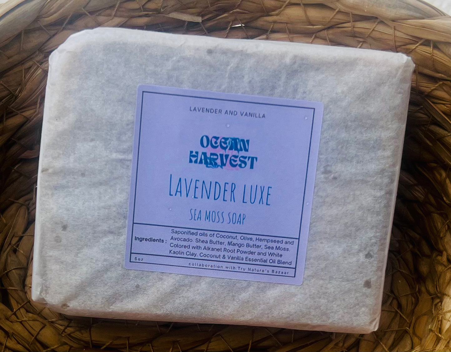 Lavender Luxe Sea Moss Body Soap