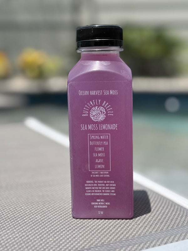 Butterfly Breeze Sea Moss Lemonade